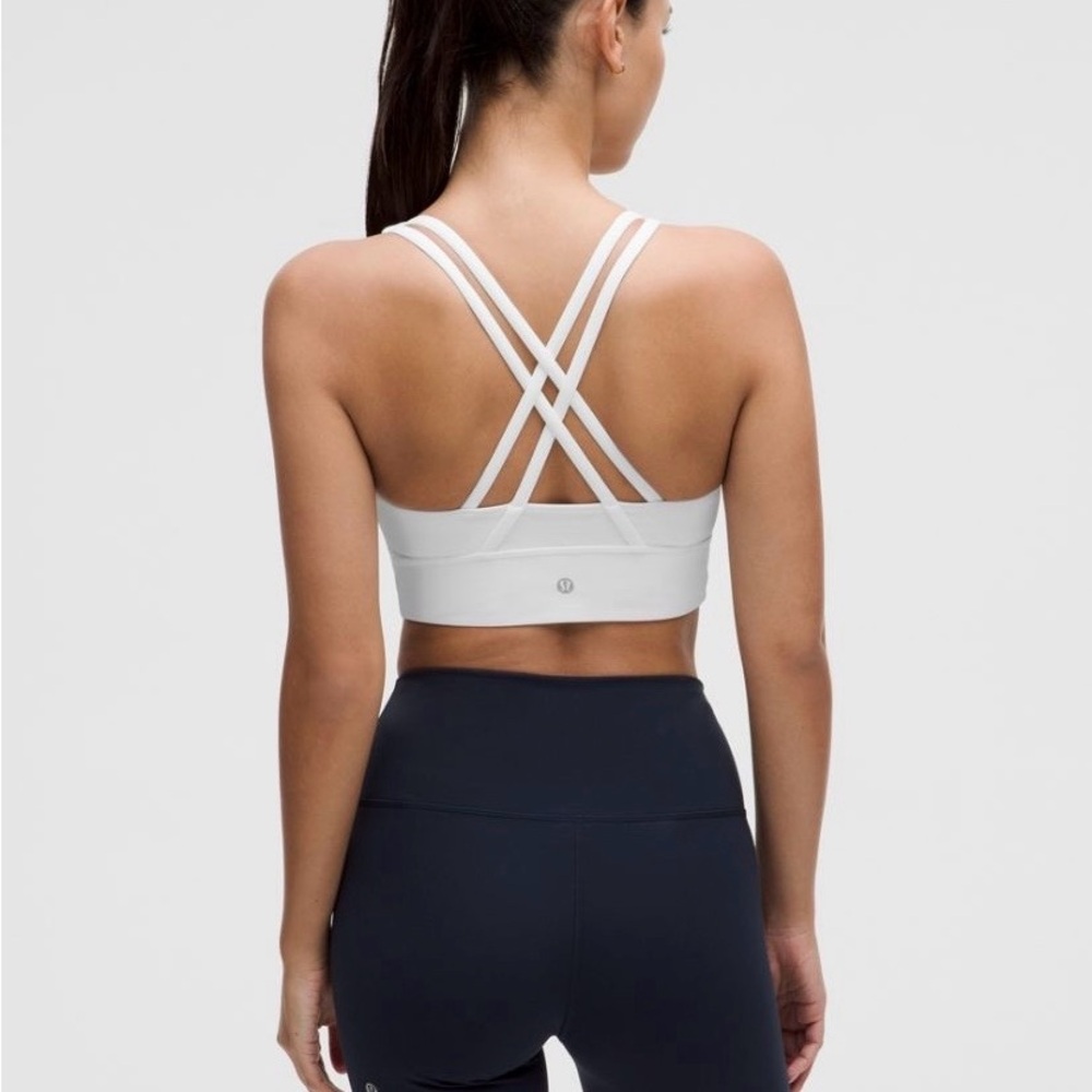 Lulu longline energy bra in white size 6